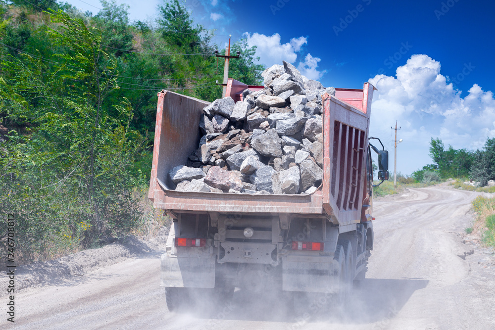 Truck of Stones